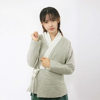 Rivulet Woolen Chinese Jacket