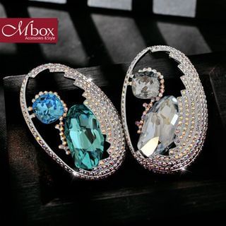 Mbox Jewelry Swarovski Elements Crystal Brooch