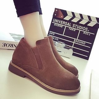 QQ Trend Hidden Wedge Ankle Boots