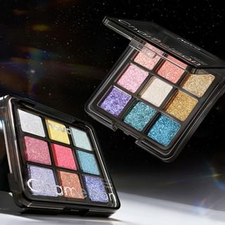 Novo - Cloud Shining Chamelon 9-Colors Eyeshadow Palette - 2 Types 02# Icelandic Aurora - 6.3G