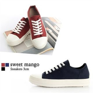 SWEET MANGO Color-Block Sneakers
