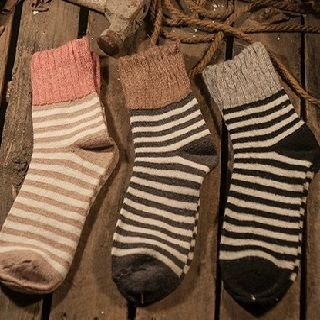 Sunsmile Striped Socks