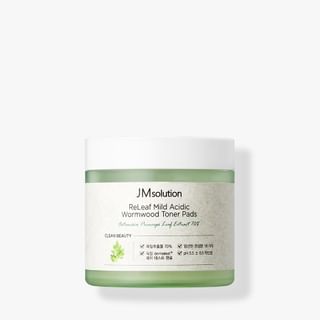 Releaf Mild Acidic Wormwood Toner Pads 70 pads