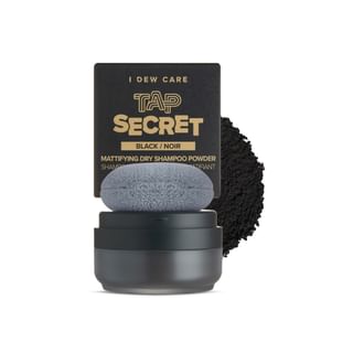 I DEW CARE - Tap Secret Mattifying Dry Shampoo Powder - 4 Colors Black