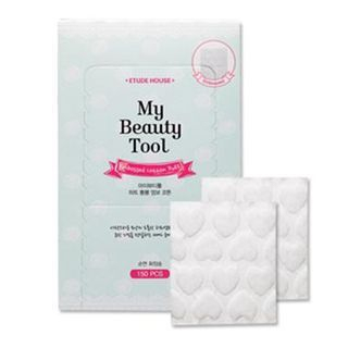 Etude House My Beauty Tool Heart Embossed Cotton Puff 150pcs