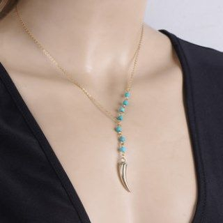 Seirios Metal-Accent Beaded Necklace