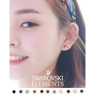 Miss21 Korea Swarovski Crystal Stone Earrings