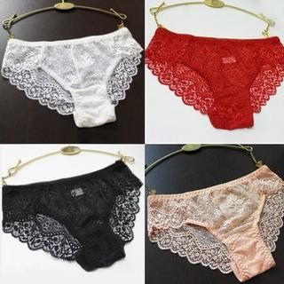 Charming Lover Set of 4: Lace Panties