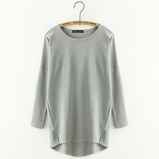 Meimei Long-Sleeve Long T-Shirt