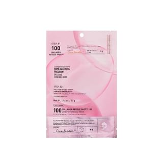 Vt - Collagen Reedle Shot 100 2Step Hydrogel Mask 1.5G + 33G X 1 Sheet