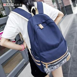 VIVA Pattern Canvas Backpack