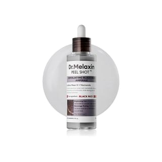 Dr.melaxin - Peel Shot Exfoliating Black Rice Ampoule 2025 Version - 80Ml