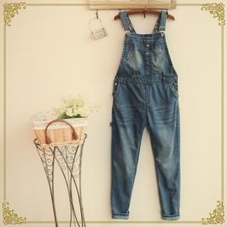 Fairyland Distressed Washed Dungaree