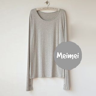 Meimei Thumbhole Long-Sleeve T-shirt