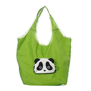 Morn Creations Panda Eco Bag (S) Green - S