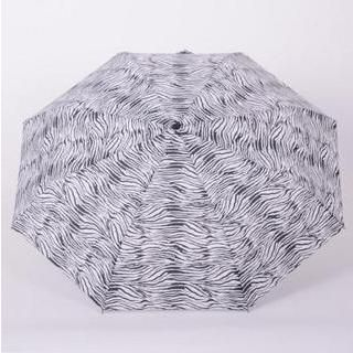 Easily Zebra Print Automatic Folding Umbrella