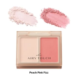club cosmetics - Airy Touch Picky Blush Peach Pink Fizz