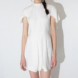 Obel Short-Sleeve A-Line Dress