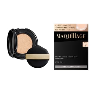 Shiseido - Maquillage Dramatic Essence Cushion Glow Spf 50+ Pa++++ 0 Light Ochre - 13G Refill