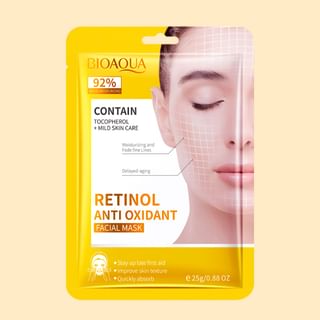 Bioaqua - Retinol Anti Oxidant Facial Mask #Mask - 1Pcs