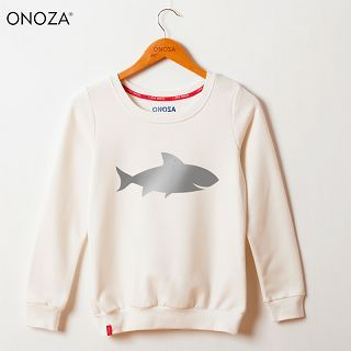Onoza Shark-Print Pullover
