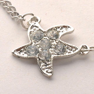 Fit-to-Kill Starfish Necklace - Silver Silver - One Size