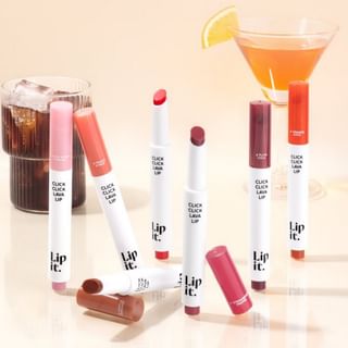 Lipit - Click Lava Lip 02 Peach Syrup