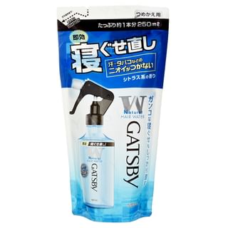 Mandom - Gatsby Natural Hair Water 250ml Refill