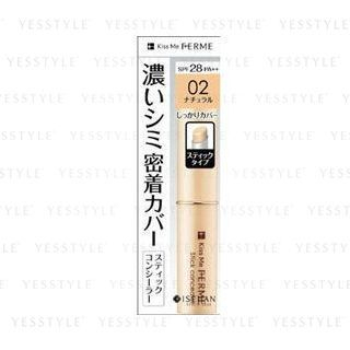 ISEHAN - Kiss Me Ferme Stick Concealer SPF 28 PA++ 02 Natural