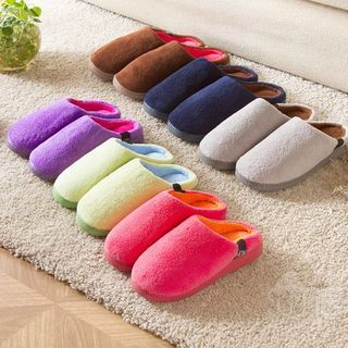 Home Simply Fleece Slippers
