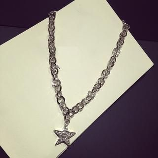 Ticoo Rhinestone Star Necklace