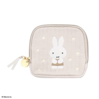 SHOBIDO - Miffy & Angel Series: Mini Makeup Pouch (Miffy) 140 x 130 x 18mm