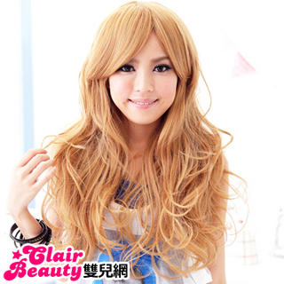 Clair Beauty Long Wigs - Wavy Gold - One Size