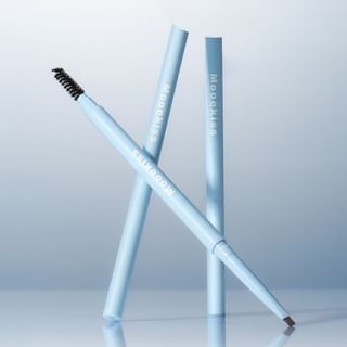 Mooekiss - Velvet Matte Eyebrow Pen With Blush - 3 Colors 02# Ash Brown - 0.1G