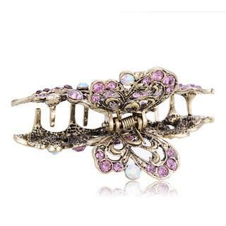 Best Jewellery Rhinestone Butterfly Hair Clip