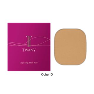 Kanebo - Twany Layering Skin Pact Ocher-D - 8.5g Refill