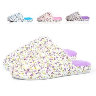Tusale Floral Slippers