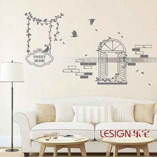 LESIGN Window Wall Sticker