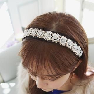 soo n soo Beaded Hair Band