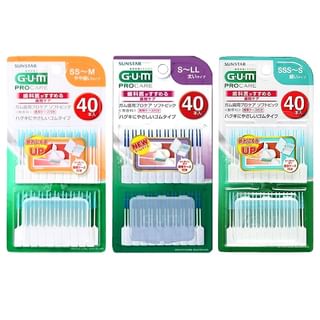 Sunstar - Gum Pro Care Disposable Plastic Soft Pick SS-M - 40 pcs