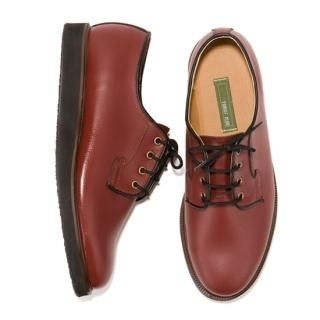 Faux-Leather Oxfords