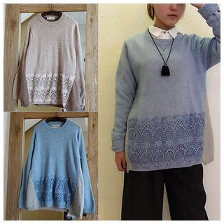 Rosadame Patterned Sweater