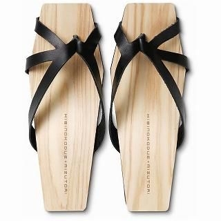 Hibinokodue Wood Sandals