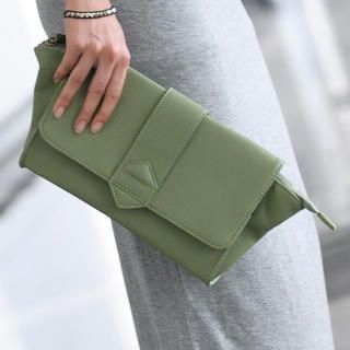 yeswalker Faux Leather Shoulder Bag Green - One Size