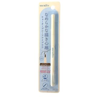 mealis - Eyebrow Pencil Round Tip Natural Brown 1 pc