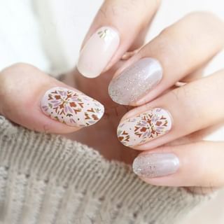 Lunacaca - Wandering Smile Nail Art Stickers 24 pcs