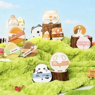 Yaozhi - Butt Family Powder Puff Set - 8 Types