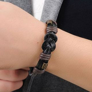 Andante Genuine Leather Retro Bracelet