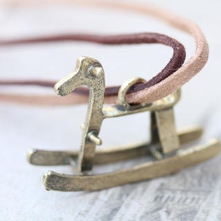 Fit-to-Kill Little horse in childhood Necklace