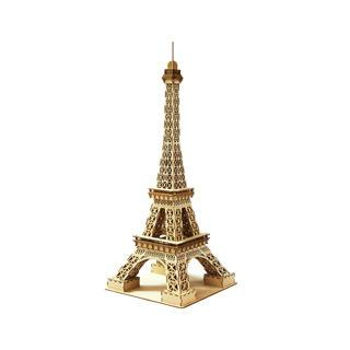 Team Green Plywood Puzzle - Eiffel Tower (L) Wood - One Size